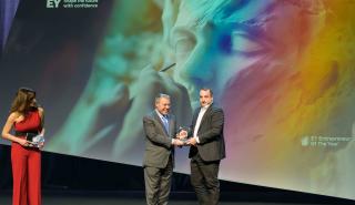 EY: O Χάρης Βαφειάς αναδείχθηκε «Επιχειρηματίας της Χρονιάς» Ελλάδος 2025