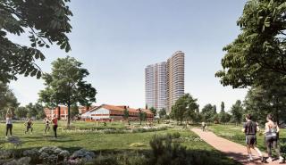 ΑΒΑΞ: Μνημόνιο με ΣΤΑΝΤΑ για πύργο κατοικιών 29.800 τ.μ. στα Κεραμεία Αλλατίνη στη Θεσσαλονίκη