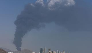 ΗΑΕ: Πυρκαγιά στις πετρελαϊκές εγκαταστάσεις της Φουτζέιρα