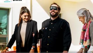 Βλέποντας τον κόσμο αλλιώς: οι εθελοντές της bwin γνώρισαν το έργο της Αμυμώνης