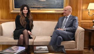 Συνάντηση Δένδια με Γκίλφοϊλ: Στο επίκεντρο η σύμπραξη Ελλάδας - Εθνικής Φρουράς Φλόριντα