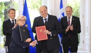 Δένδιας: Υπέγραψε με τη Γαλλίδα ομόλογό του την ανανέωση της «Στρατηγικής Εταιρικής Σχέσης» Ελλάδας – Γαλλίας