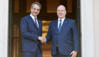 Τι συζήτησε ο Κυριάκος Μητσοτάκης με τον πρίγκιπα Αλβέρτο Β΄ του Μονακό