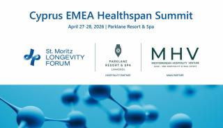 Cyprus EMEA Healthspan Summit 2026: Στο επίκεντρο η νέα οικονομία της μακροζωίας – Κομβικός ρόλος της MHV και ισχυρή παρουσία της PRODEAInvestments