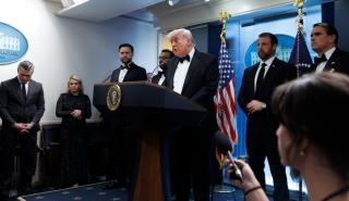 Τραμπ για ένοπλη επίθεση στον Λευκό Οίκο: «Όταν έχεις επιρροή, σε κυνηγούν»