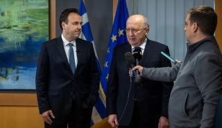 Συνάντηση Παπαστεργίου με τον Επίτροπο Άμυνας και Διαστήματος της ΕΕ