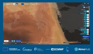 AtmoHub: Άνοδος της θερμοκρασίας και νέο επεισόδιο μεταφοράς σκόνης από τη Σαχάρα - Ποιες περιοχές θα επηρεαστούν
