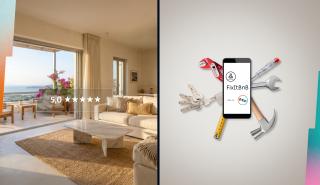 FixItBnB: Νέα υπηρεσία τεχνικής υποστήριξης για καταλύματα βραχυχρόνιας μίσθωσης από τη ΔΕΗ