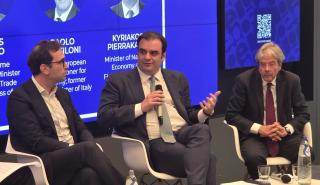 Πιερρακάκης: «Αν η Ευρώπη δεν ενώσει τις δυνάμεις της σε οικονομία, άμυνα και τεχνολογία, θα χάσει μια μεγάλη ευκαιρία»