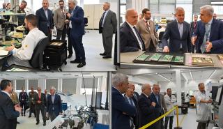 Επίσκεψη υφυπουργού Εθνικής Άμυνας στις εγκαταστάσεις της Intracom Defense