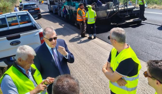 Ταχιάος: Αυτοψία στα εργοτάξια αναβάθμισης της Εγνατίας Οδού