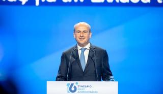 Χατζηδάκης: Αναγκαία μια εθνική συμμαχία κοινής λογικής