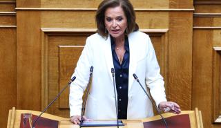 Μπακογιάννη: Ούτε ένα κόμμα στο Σύνταγμα που εξυπηρετεί το αφήγημα των εχθρών της δημοκρατίας