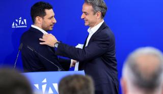 Ο πήχης Μητσοτάκη στην «μία και αυτοδύναμη Κυριακή» - Η προειδοποίηση στον Σαμαρά - Η άφαντη συνεδριακή θέση του ΠΑΣΟΚ