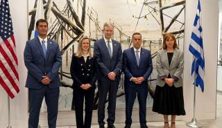 Συναντήσεις Παπασταύρου με Chevron και ExxonMobil στο Χιούστον - Τι συζητήθηκε