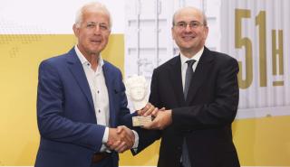 Κρι-Κρι: Με το βραβείο «Χρυσός Αλέξανδρος» του ΣΕΒΕ τιμήθηκε ο Παναγιώτης Τσινάβος