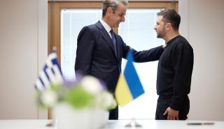 Τετ α τετ Μητσοτάκη - Ζελένσκι στις Βρυξέλλες