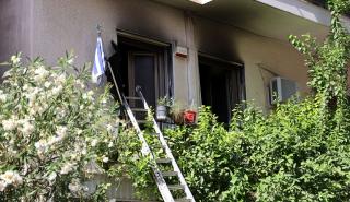 Νεκρή γυναίκα μετά τη φωτιά στα Πατήσια - Στο νοσοκομείο ο σύζυγός της