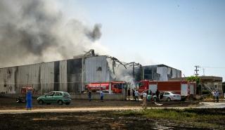 Έκρηξη σε εργοστάσιο στα Εξαμίλια Κορινθίας - Ένας νεκρός, υπό διερεύνηση τα αίτια