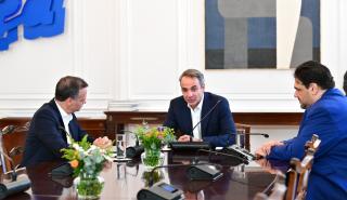 Συνάντηση Μητσοτάκη - Δούκα: Στο επίκεντρο τρέχοντα ζητήματα, όπως η καθαριότητα