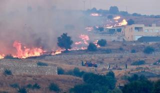 Ρέθυμνο-φωτιά: Πάνω από 15 χλμ το μέτωπο, δεν πετούν εναέρια λόγω θυελλωδών ανέμων