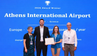 Νέα σημαντική διεθνής διάκριση για τον Διεθνή Αερολιμένα Αθηνών από την Air Transport Research Society
