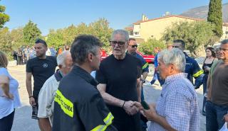 Επίσκεψη του Ευ. Τουρνά στο Πόρτο Γερμενό - Ξεκίνησαν οι αυτοψίες στις πληγείσες περιοχές