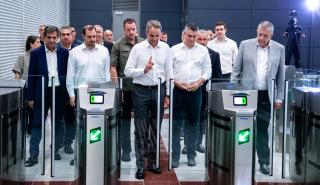 Στα εγκαίνια της επέκτασης του Μετρό της Θεσσαλονίκης προς Καλαμαριά ο Κυριάκος Μητσοτάκης
