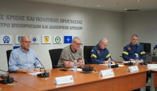 Συνεδρίαση της Επιτροπής Εκτίμησης Κινδύνου για τους ισχυρούς ανέμους και τις υψηλές θερμοκρασίες