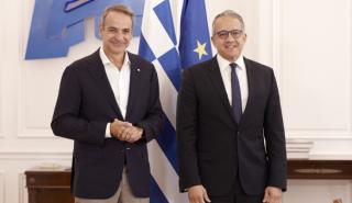 Συνάντηση Μητσοτάκη με ΓΔ της Unesco: Στο επίκεντρο Γλυπτά του Παρθενώνα και ελληνική γλώσσα