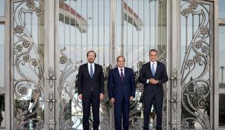 Μήνυμα Ελλάδας, Αιγύπτου και Κύπρου για θαλάσσιες ζώνες: «Συμφωνίες βάσει Διεθνούς Δικαίου»