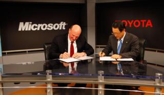 Συμφωνία Toyota - Microsoft
