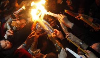 Έφτασε στην Ελλάδα το Άγιο Φως