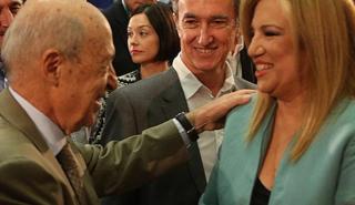 Ευχές Σημίτη στην Φώφη Γεννηματά για ταχεία ανάρρωση