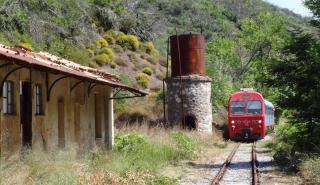 Τοπικό τρένο ξέφυγε από τις ράγες στο Λιανοκλάδι