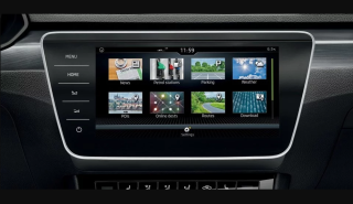 Μεγαλύτερες οθόνες και νέες τεχνολογίες για το Skoda Superb