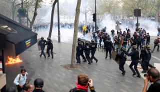 Γαλλία: Σχεδόν 100 προσαγωγές στο Παρίσι στην κινητοποίηση του "Κομβόι της Ελευθερίας"