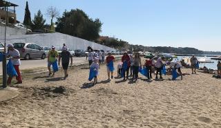 Δράση εθελοντικού καθαρισμού παραλιών από τον Μασούτη και τη Sanitas 