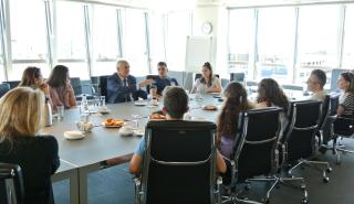 Επίσκεψη στην ΕΛΠΕ από τις νικήτριες ομάδες του Πανελλήνιου Μαθητικού Διαγωνισμού Φυσικών Επιστημών