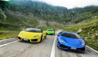 Έξι Lamborghini στην πατρίδα του Κόμη Δράκουλα (pics)