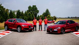 Τρεις κορυφαίοι πιλότοι για την Giulia (vid)