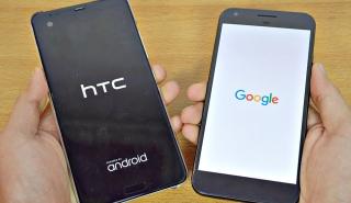 H Google εξαγόρασε τμήμα της HTC έναντι 1,1 δισ. δολάρια