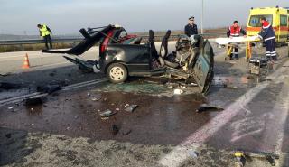 Πιερία: Θανατηφόρο τροχαίο δυστύχημα με θύμα έναν εικοσάχρονο