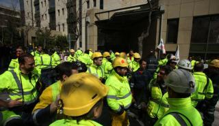 Εργαζόμενοι στις Σκουριές: «Θα κάνουμε Χριστούγεννα στο υπουργείο»