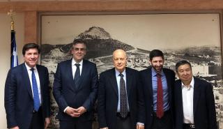 Επαφές για κινεζικές επενδύσεις στην Ελλάδα