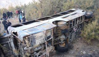 Κίνα: 11 νεκροί από ανατροπή λεωφορείου