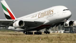 Emirates: Πάνω από 50% μειώθηκαν τα κέρδη το α' εξάμηνο