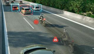 Mε τεχνολογίες ασφαλείας αυτοκινήτων οι μελλοντικές μοτοσικλέτες!