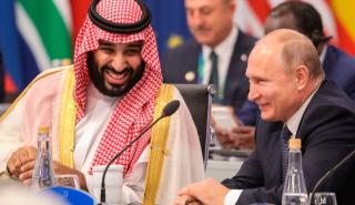 G20: Ο θερμός χαιρετισμός Πούτιν-μπιν Σαλμάν (vid)