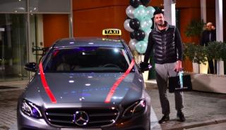 H Beat έδωσε δώρο μια Mercedes-Benz E-Class σε εκδήλωση για τους οδηγούς ταξί 